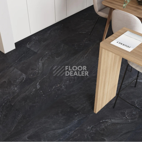 Ceramo Vinilam Stone 8 мм 91910 Неаполитанский Черный фото 6 | FLOORDEALER